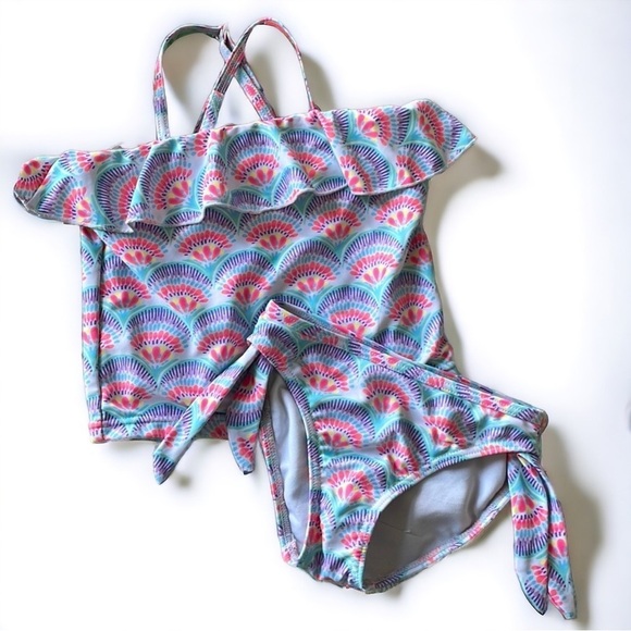 Snapper Rock 2 piece tankini swimsuit size 4/5 years - Picture 1 of 7